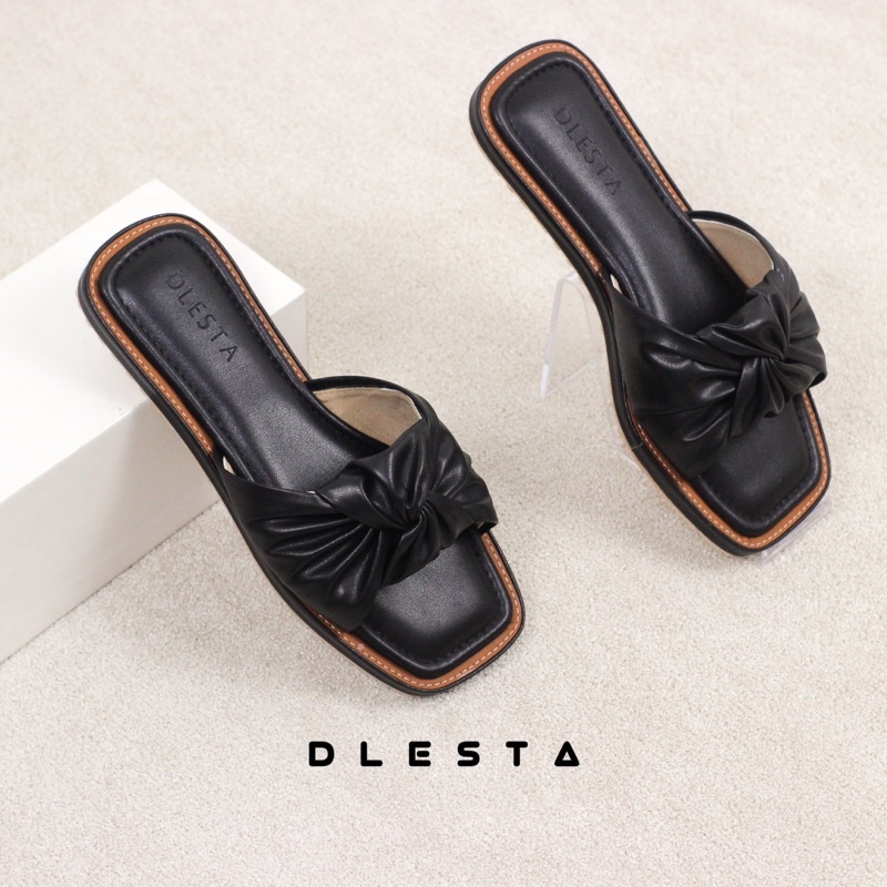 sendal flat || MAUDY || sandal flat wanita/ sandal wanita terbaru/ sandal wanita kekinian By DLESTA.ID