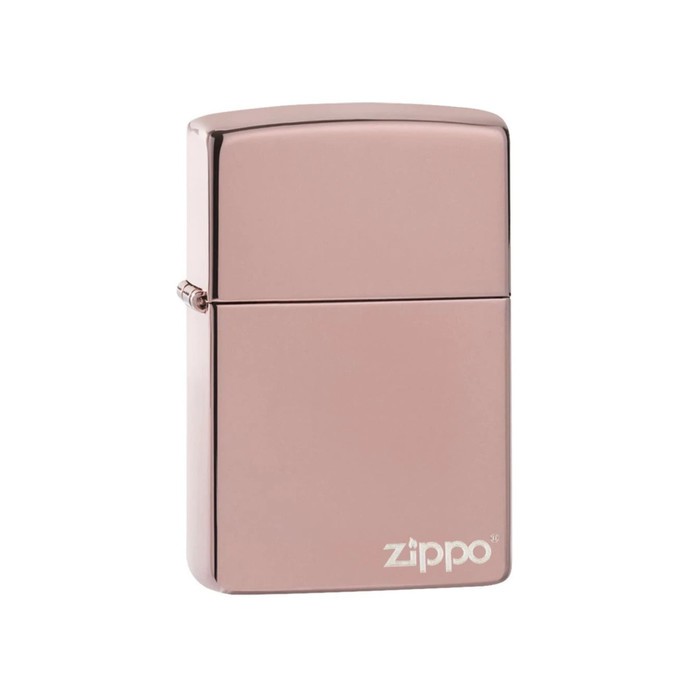 Zippo 49190Zl Rose Gold Logo / Polish / Zippo Logo / Zippo Original