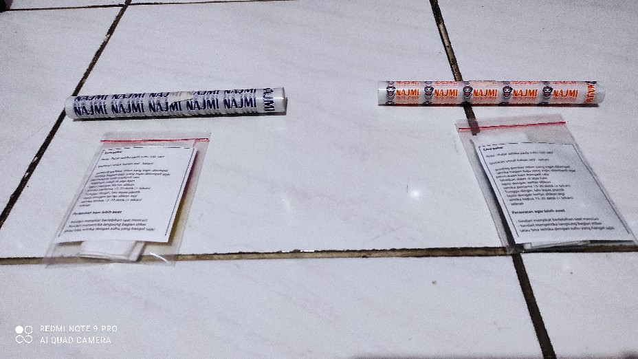 Stiker Baju Iron-on Cukup Disetrika - Akstiker Akastiker