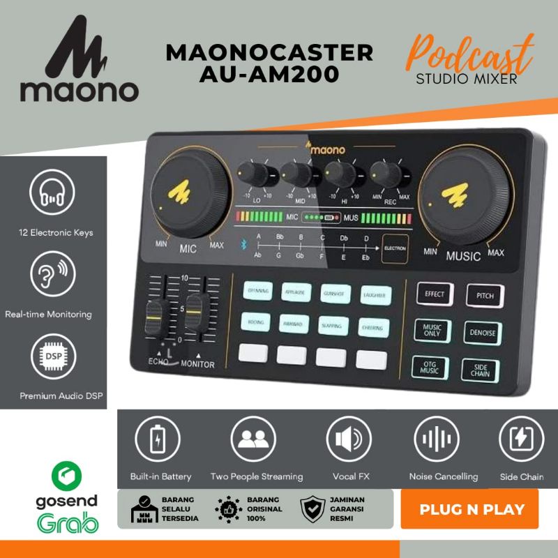 MAONOCASTER LITE AU-AM200 PORTABLE PODCAST CONSOLE