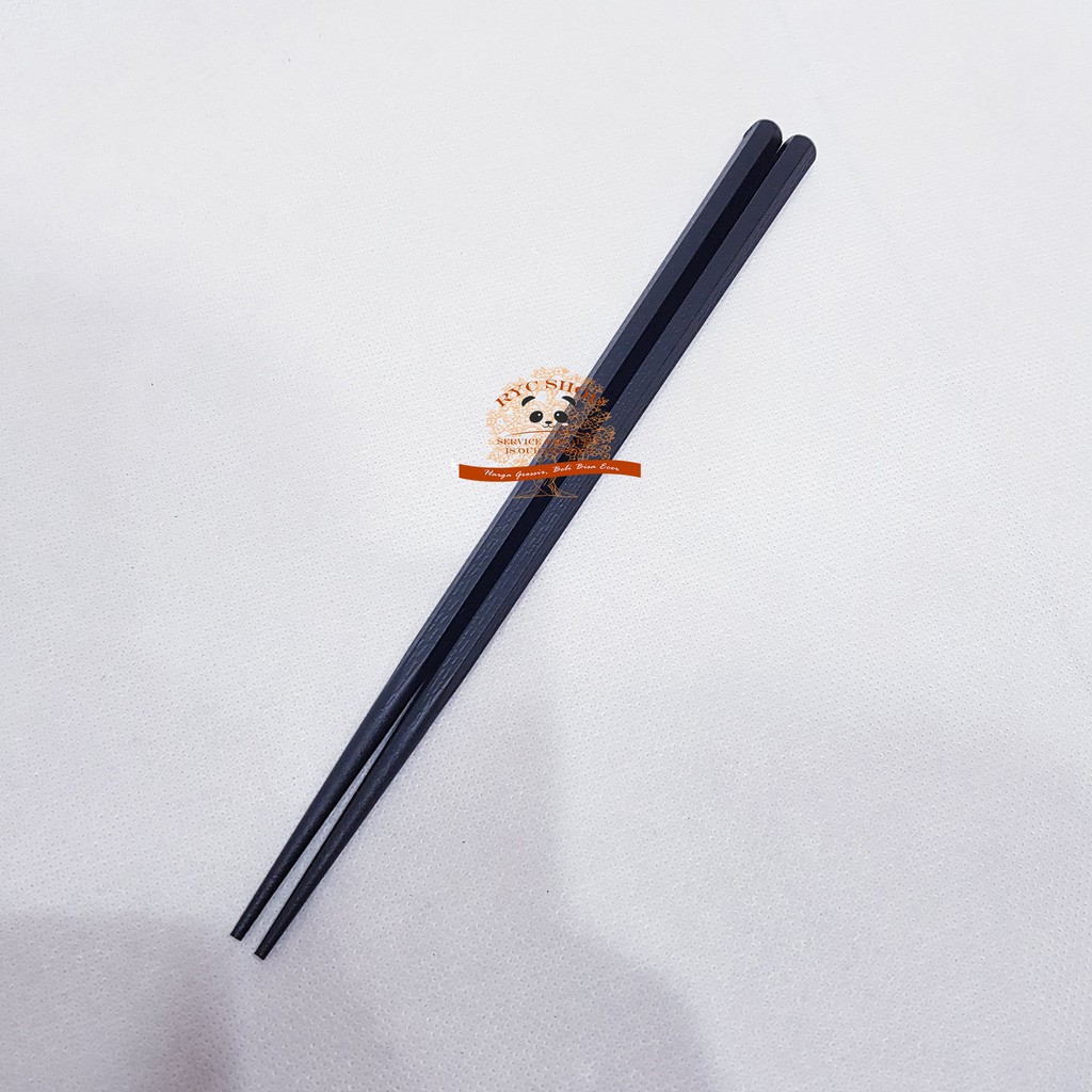 Sumpit Jepang PREMIUM hitam 22CM Japanese Chopstick Sumpit Jepang PREMIUM hitam 22CM Japanese Chopstick