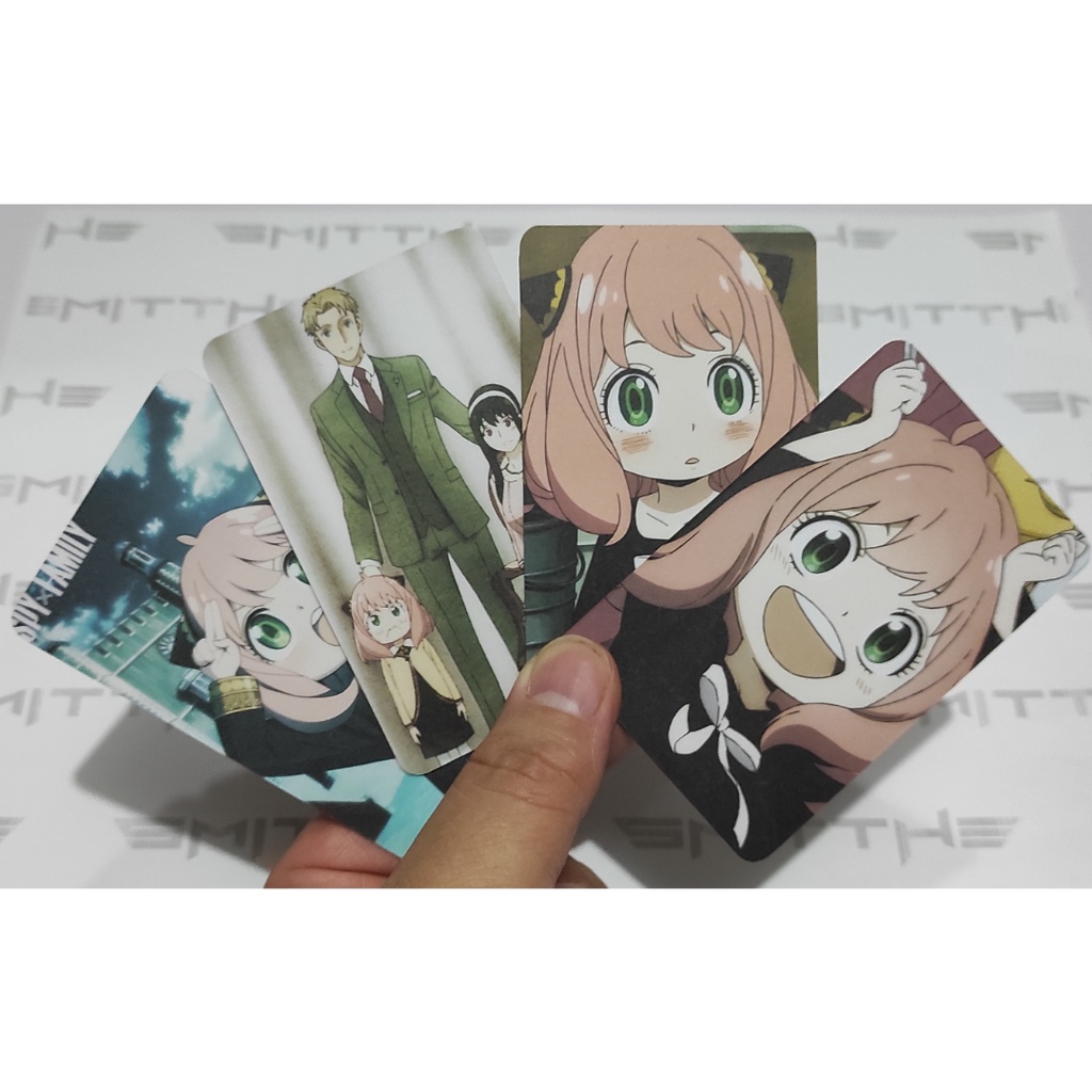 Photocard Anime SPY x Family Anya Part 1 Kartu Koleksi Photo Card