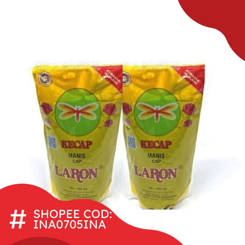 KECAP LARON KECIL 150 ML / Kecap Laron Tuban