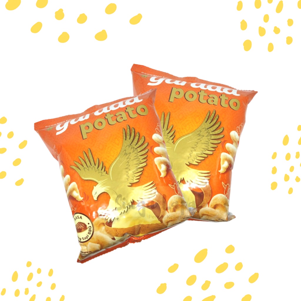 Garuda Potato Daging Sapi BBQ 20 gram Mini
