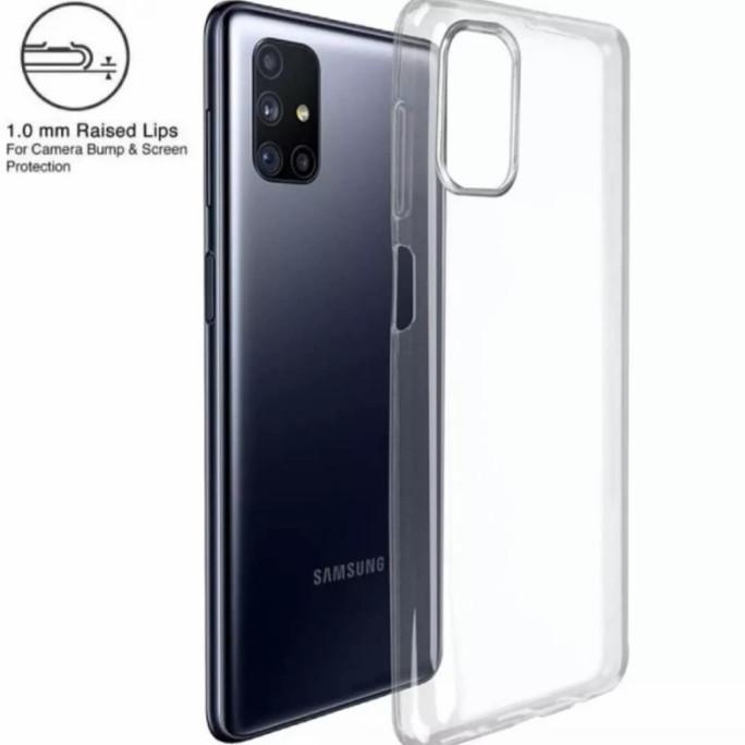 SOFT CASE SAMSUNG M51 CRYSTAL CLEAR CASE TPU HD COVER CASING - SAMSUNG M51