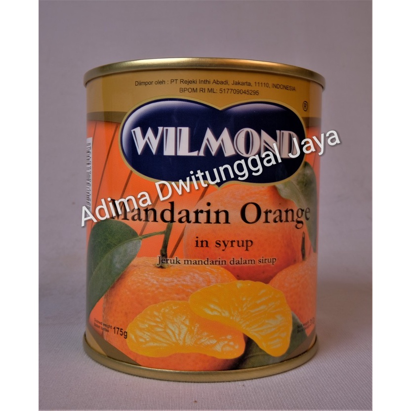 Jeruk Mandarin / Mandarin Orange Wilmond 175gr