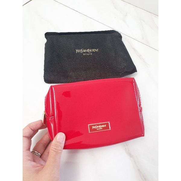 makeup pouch tas kosmeyik yvest saint laurent YSL beauty gift