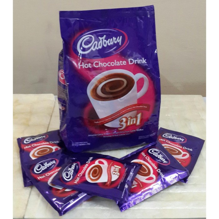 

SIRUP- CADBURY 3 IN 1 HOT CHOCOLATE DRINK -SIRUP.