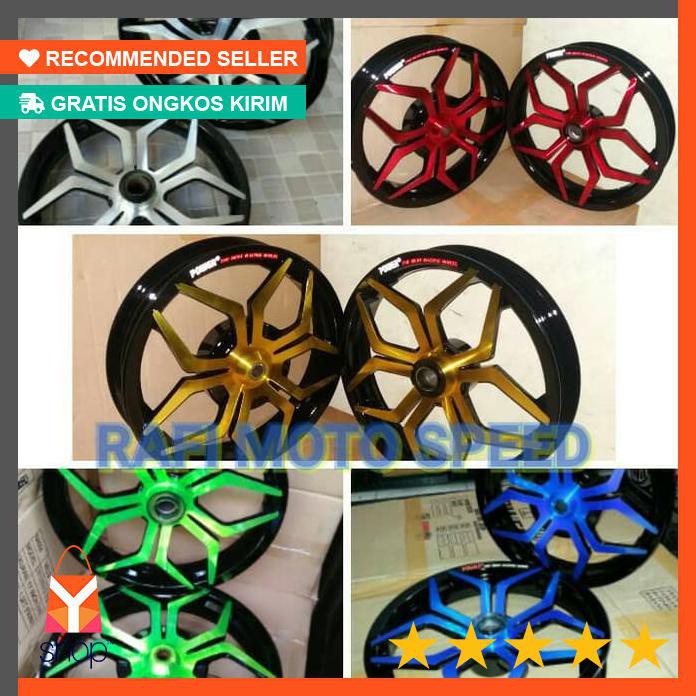 HOT PRODUK  VELG POWER FINO/VARIO/XEON/X RIDE/ MODEL STAR METALIC