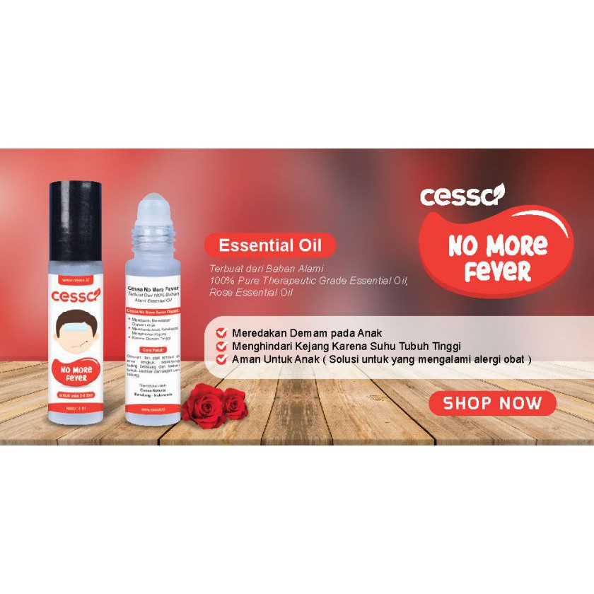 Cessa Essential Oil Kids No More Fever 8ml