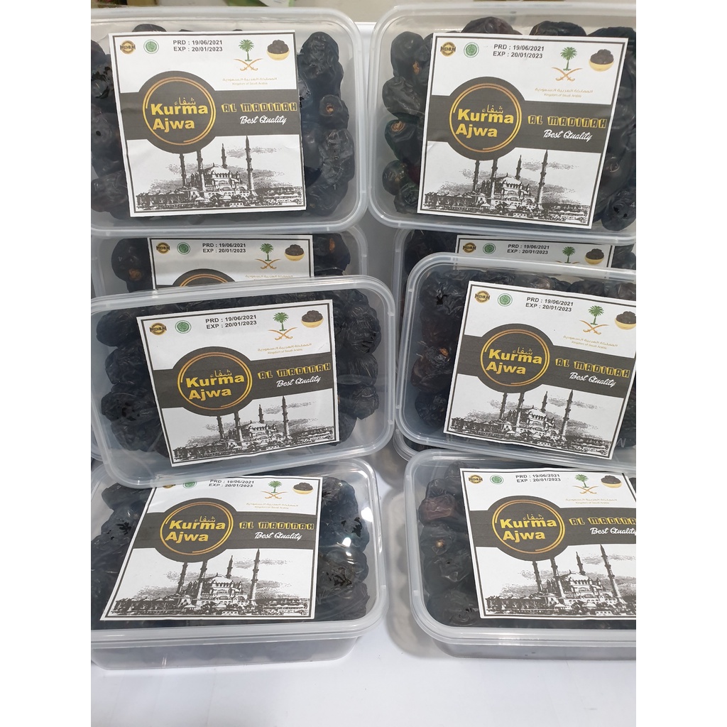 [COD] Kurma AJWA ANAYA Asli 1kg 100% Original Saudi / Kurma Nabi Madinah Premium / Oleh Oleh Haji&amp;Umproh