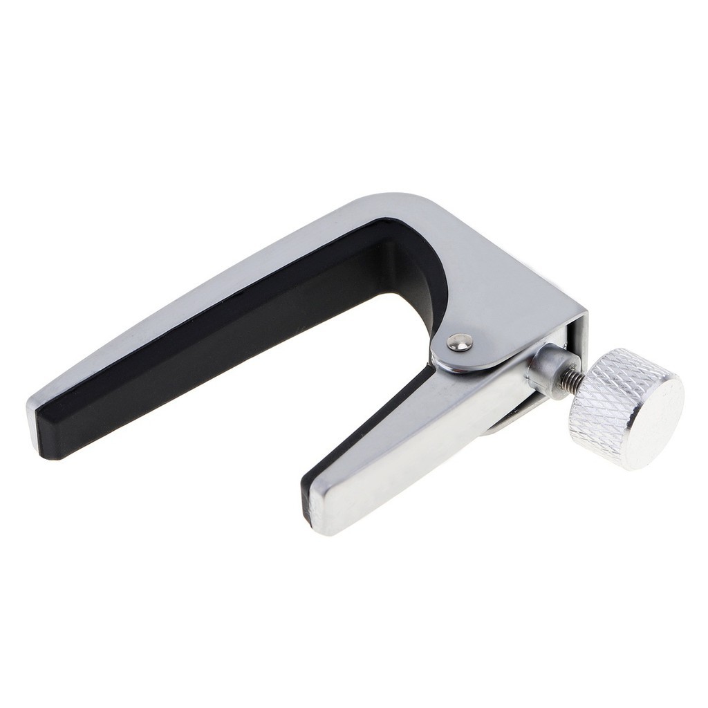 Klip Capo Gitar Bahan Zinc Alloy Dengan Bantalan Silikon