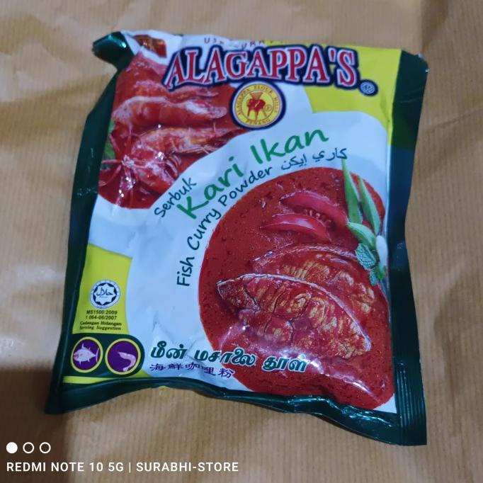 

$$$$] Bumbu Babas Fish curry powder