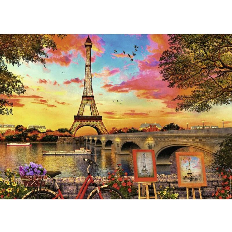 Ravensburger Paris Sunset Jigsaw Puzzle 1000 Pcs