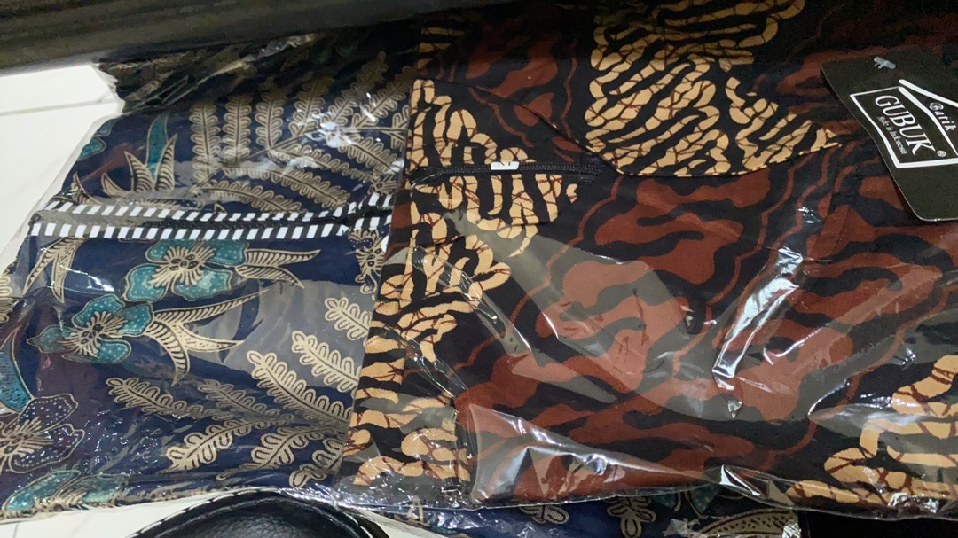 Bavc Batik Tunik Zipper Depan M L Xl Xxl