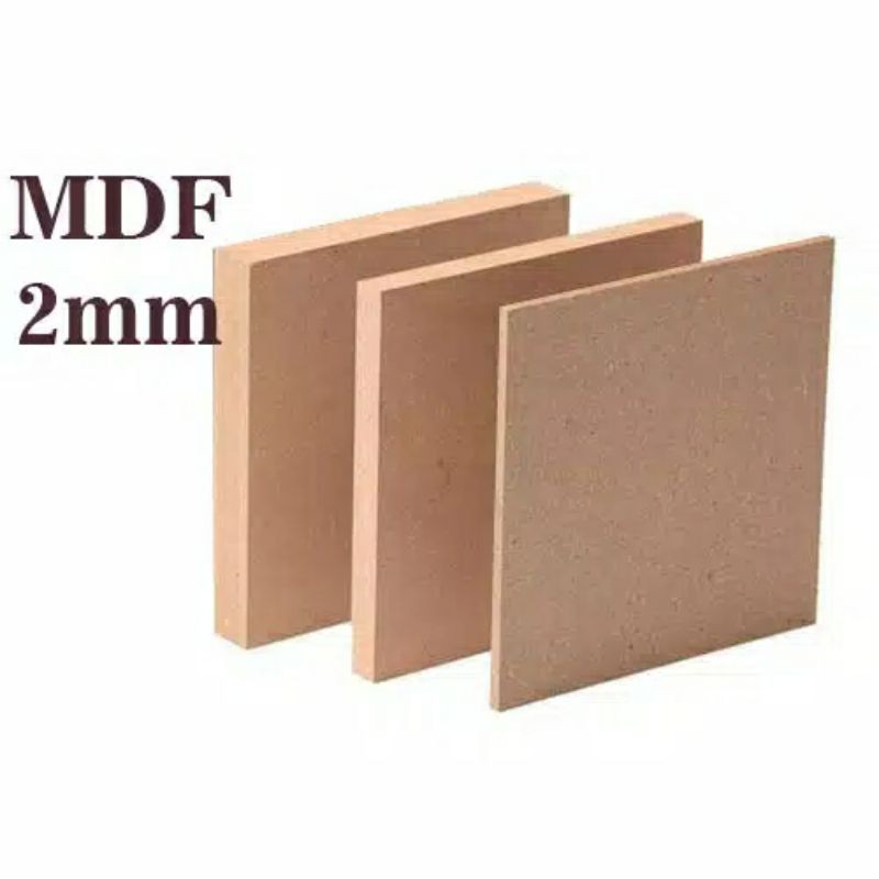 

Papan MDF Board A4 2mm 21x29cm