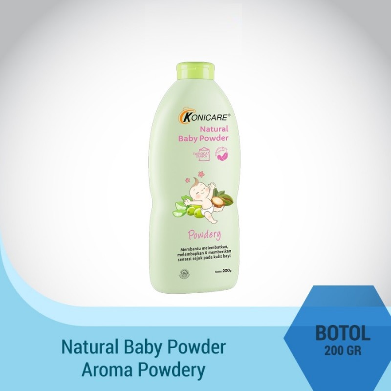 Konicare Natural Baby Powder Bedak Bayi 200 gr