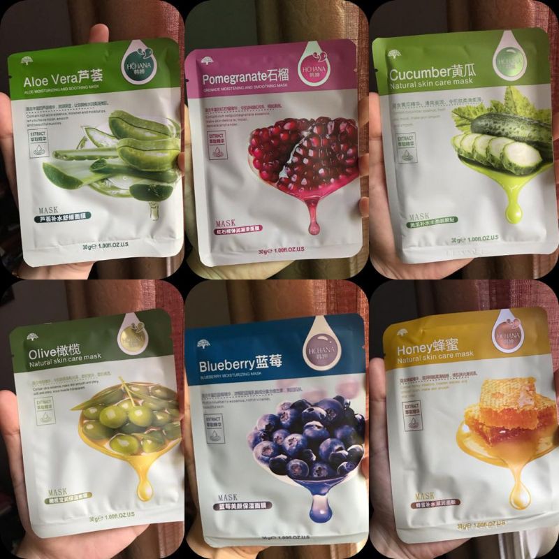 ROREC / HCHANA MASK, MASKER WAJAH FACIAL MASK, SHEETMASK