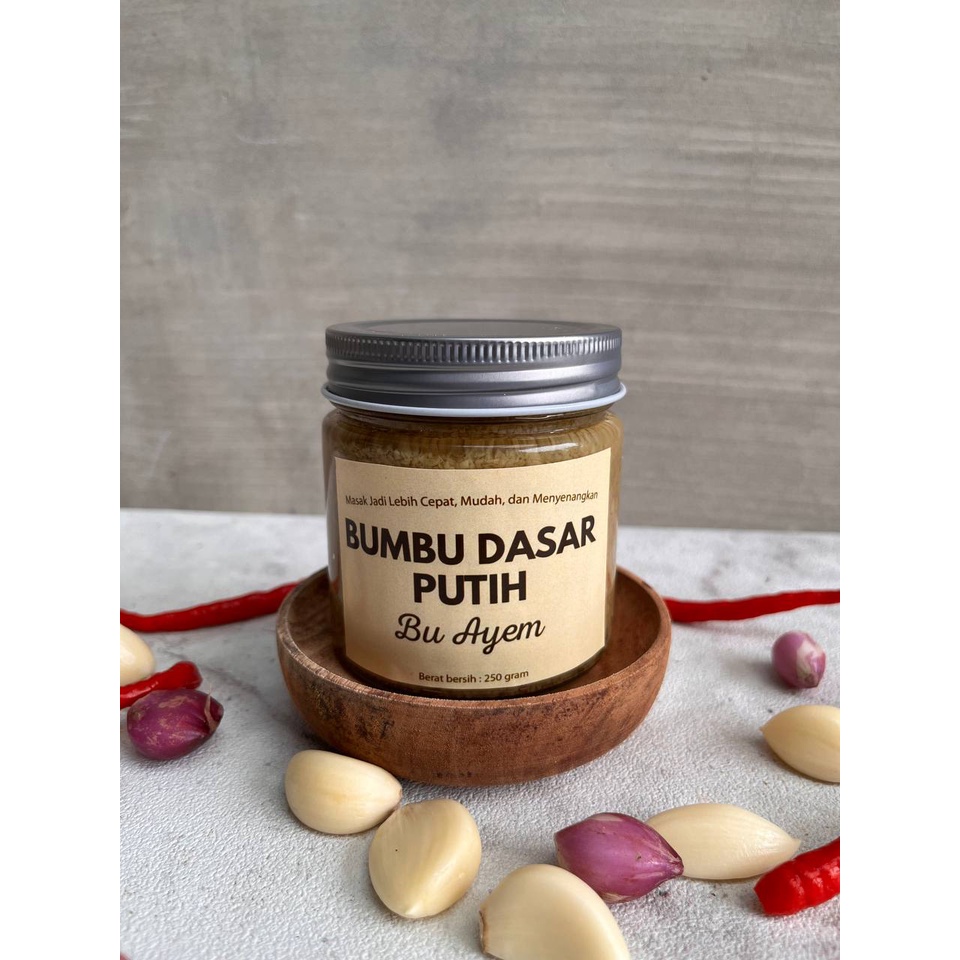 

Bumbu Dasar Putih Bu Ayem