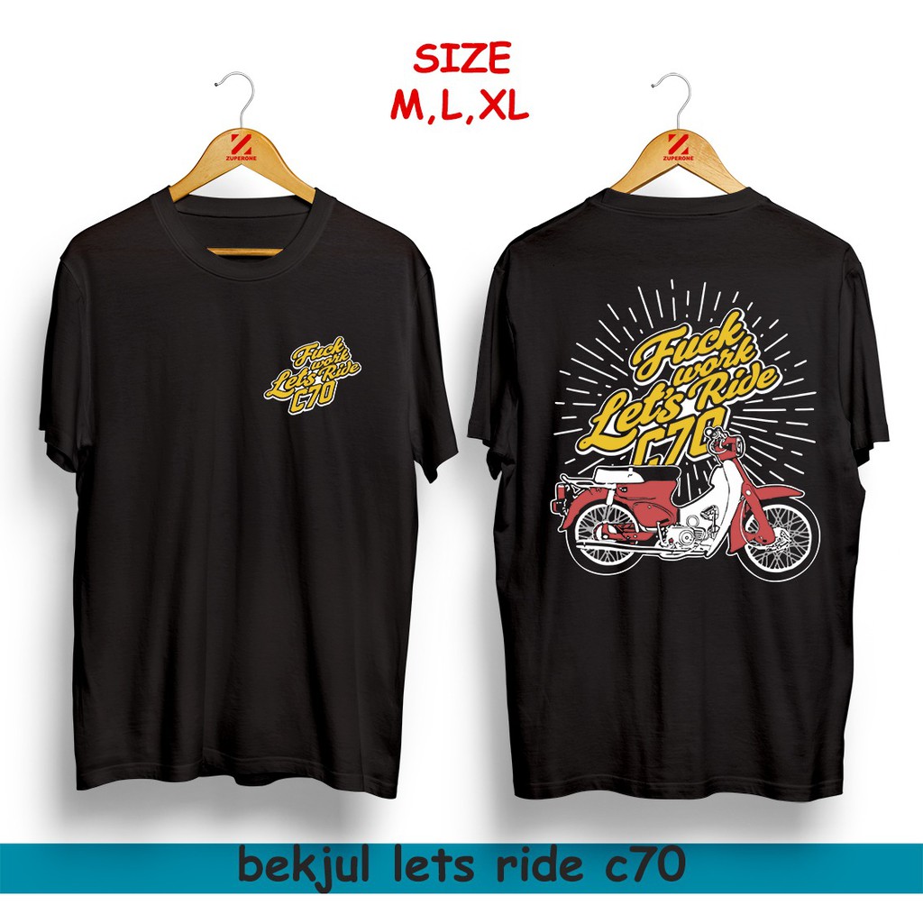 KAOS HONDA / KAOS BEKJUL LETS RIDE C70 / KAOS MOTOR / KAOS RACING / KAOS PRIA / KAOS DISTRO