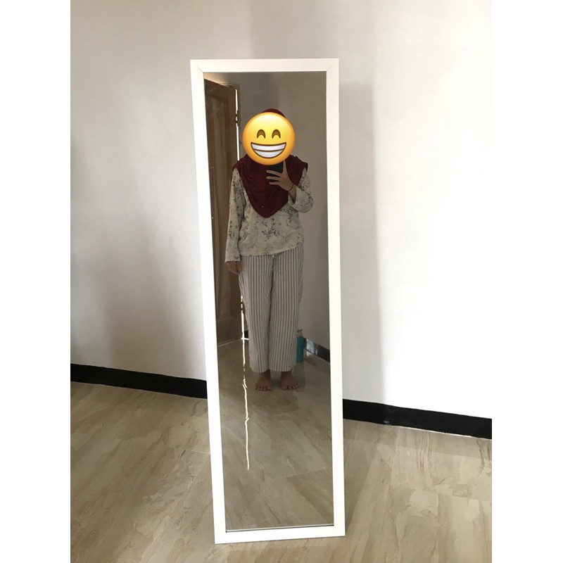 [BANDUNG] 127x35 STANDING MIRROR HARGA EKONOMIS KACA CERMIN BERDIRI FULL BODYl-2