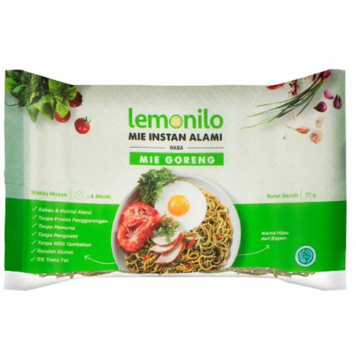 

Lemonilo Mie Goreng Instant Sehat / Mie Organik