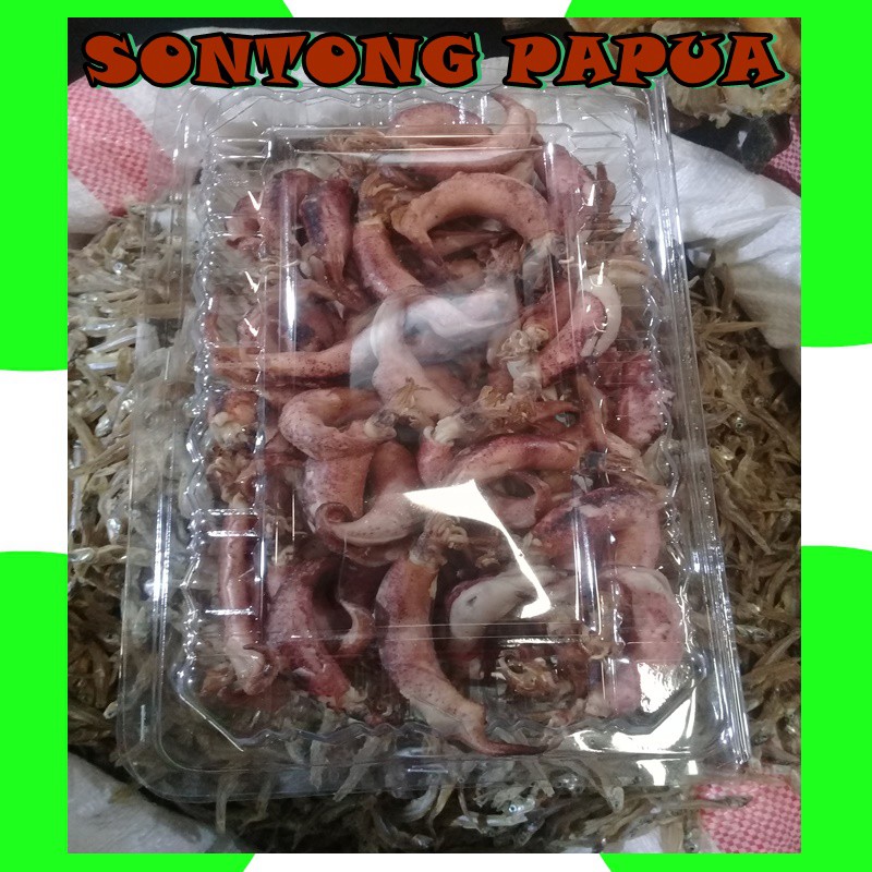 

Non COD - Cumi Sontong Asin Asli Papua Makanan Lauk Kering