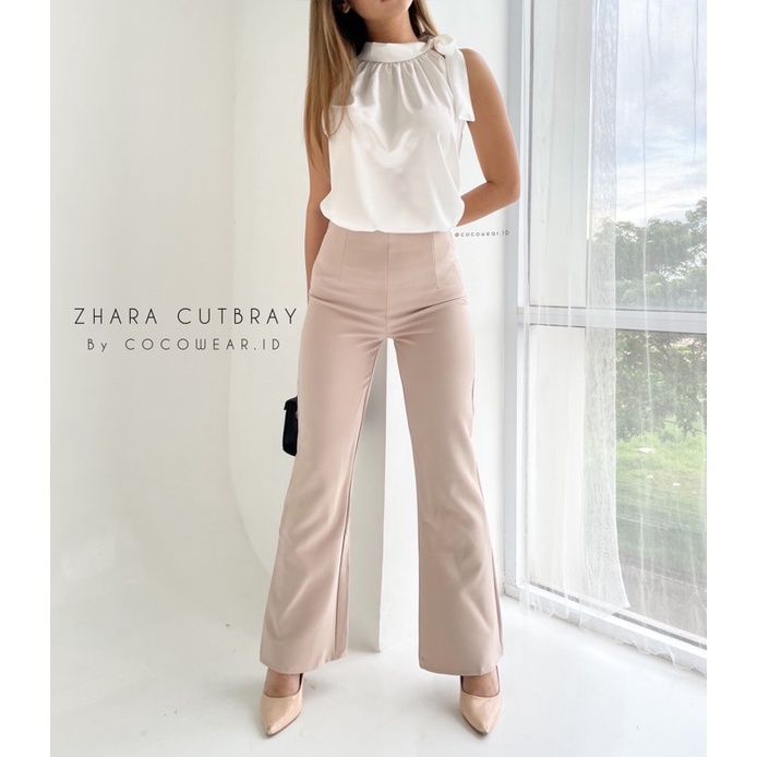 ZHARA CUTBRAY - PANTS PREMIUM WANITA IMPORT