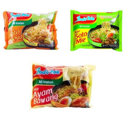 

MIE INSTANT INDOMIE KUAH RASA SOTO SPESIAL/AYAM BAWANG/SOTO MI