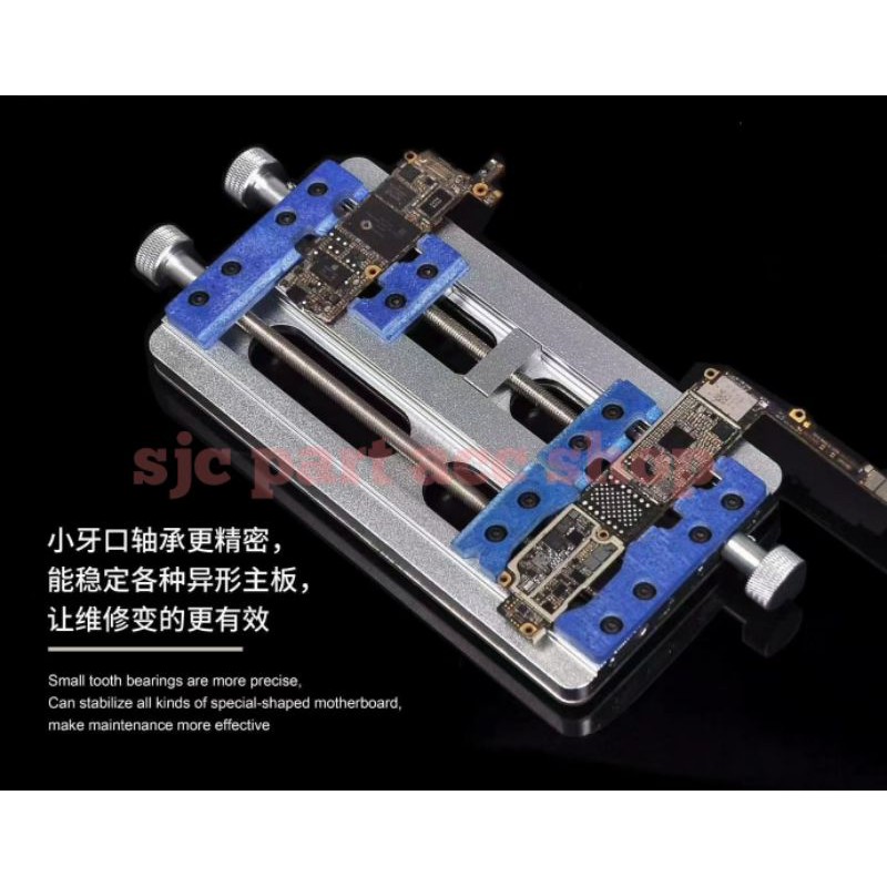 Te-077 Pcb Holder Penjepit Double bearing main board Universal