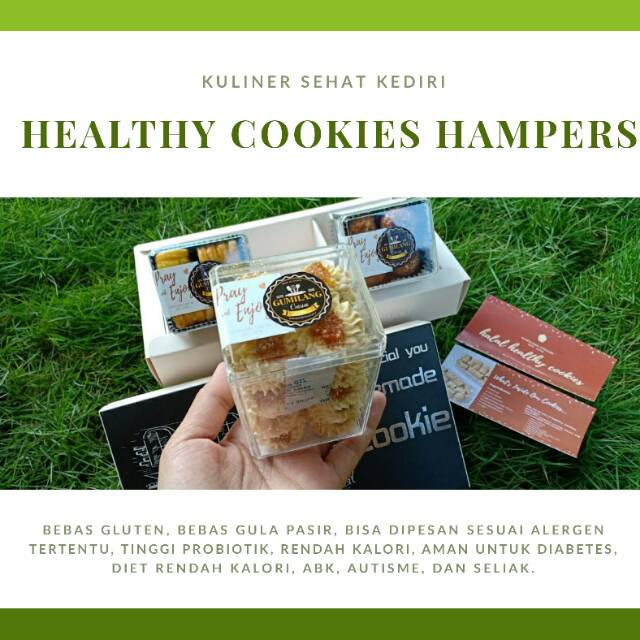 

Healthy Cookies Hampers Paket Kukis Sehat Hampers Gift Kado