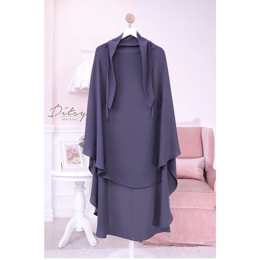 Ditsy Rawdah Reguler Folkstone grey