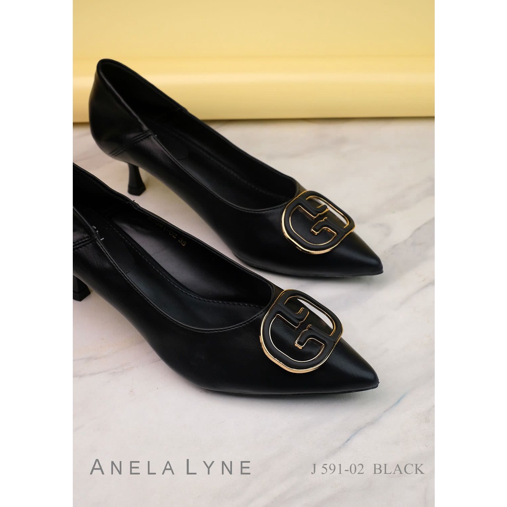 ANELA LYNE SEPATU KERJA HEELS ANICE 591-02 ORIGINAL