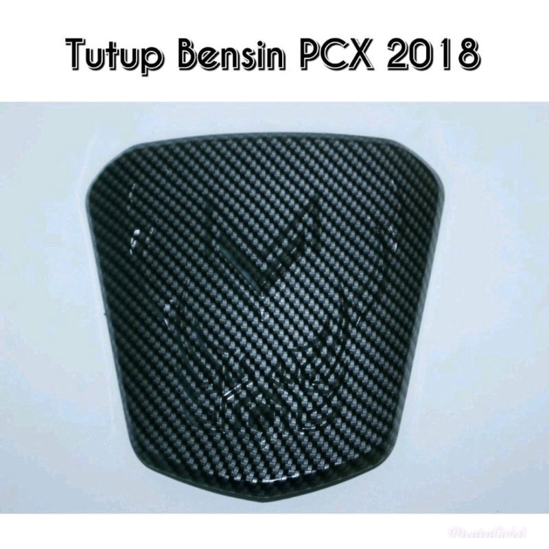 Cover Tutup Tangki PCX 150 Carbon Cover Tangki PCX 150 Carbon Cover
