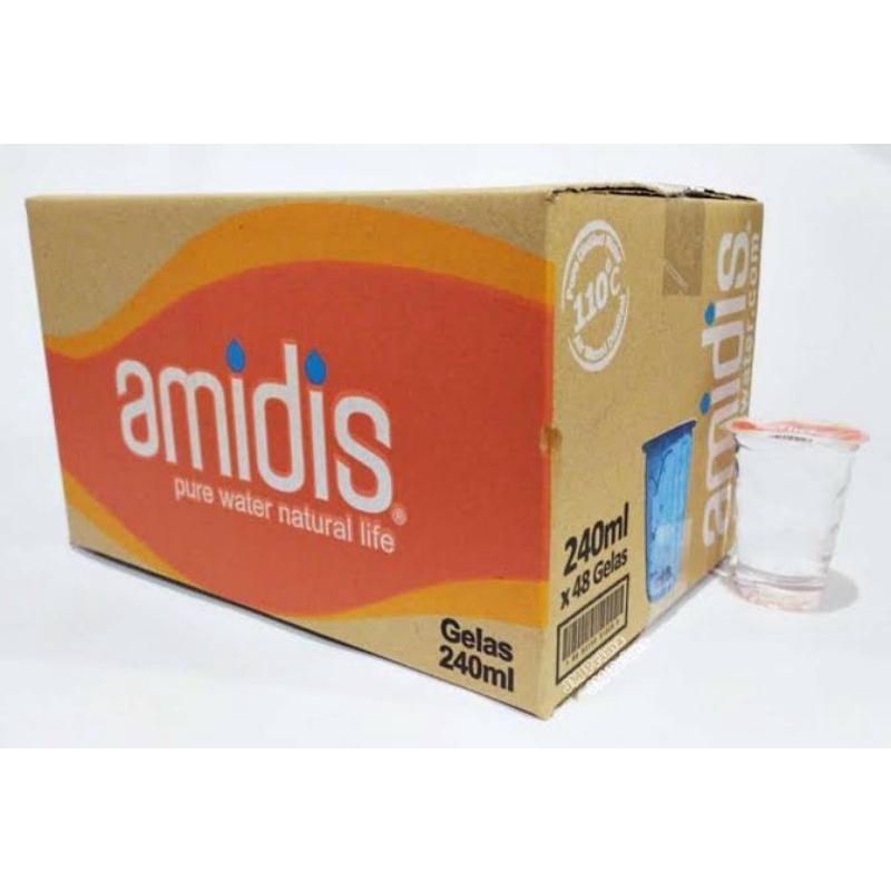 

Amidis Gelas 240 ML 48 cup 240ML 1 dus 1dus