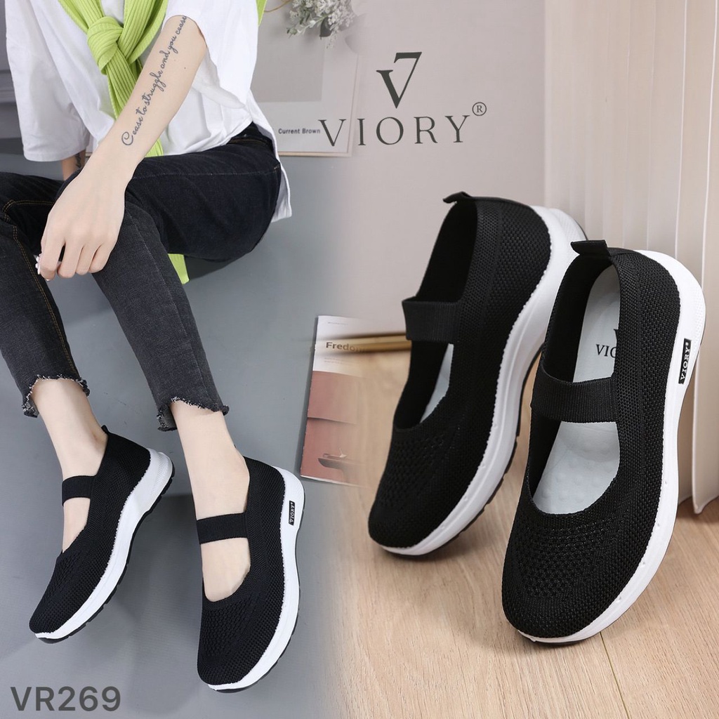 VIORY Sepatu Wanita Flat Shoes #VR269 ORIGINAL