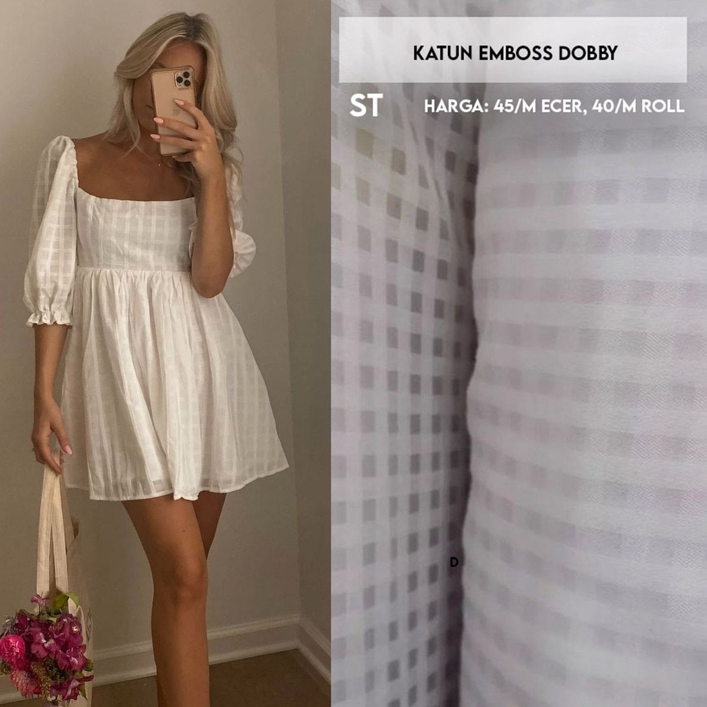 Katun Emboss Dobby