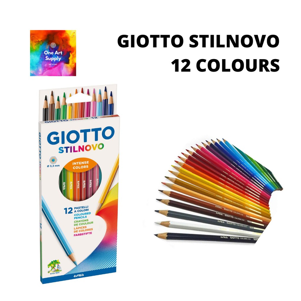 

GIOTTO STILNOVO 3.0 Cardboard 12 Colours