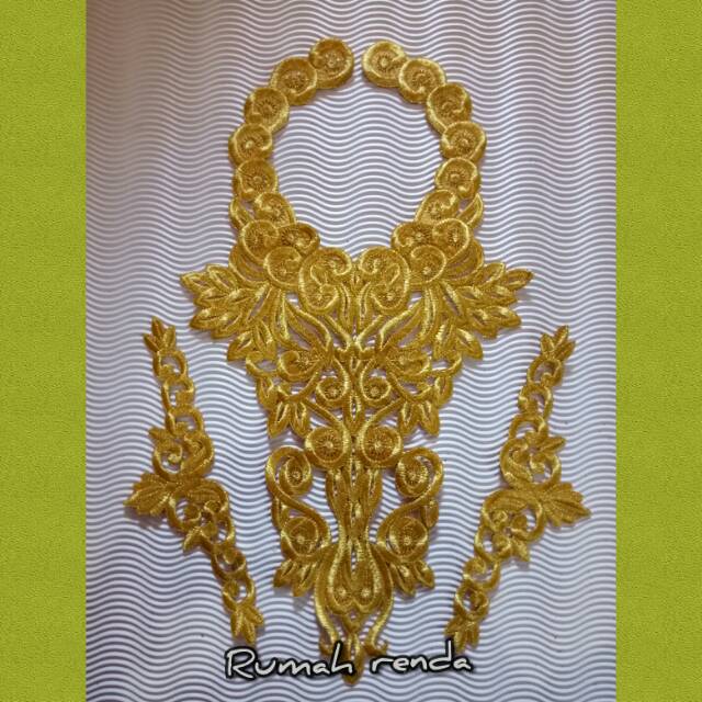 Renda bordir coker murah / coker bordir / coker murah