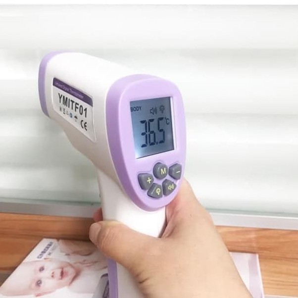 YOUNGME THERMOMETER PREMIUM DIGITAL INFRARED YMITF01 TERMOMETER sertifikasi CE