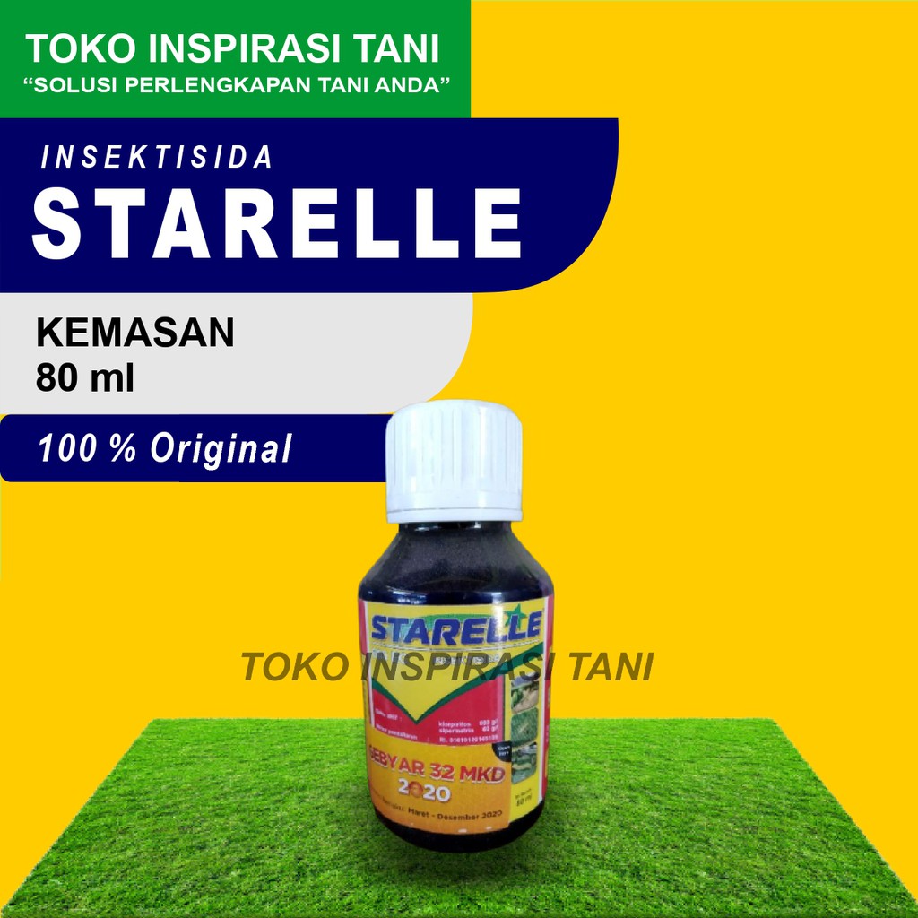 Starelle 660 EC 80 ml Insektisida Pembasmi Hama Tanaman Bawang merah/Insektisida Starelle 660EC 80ml