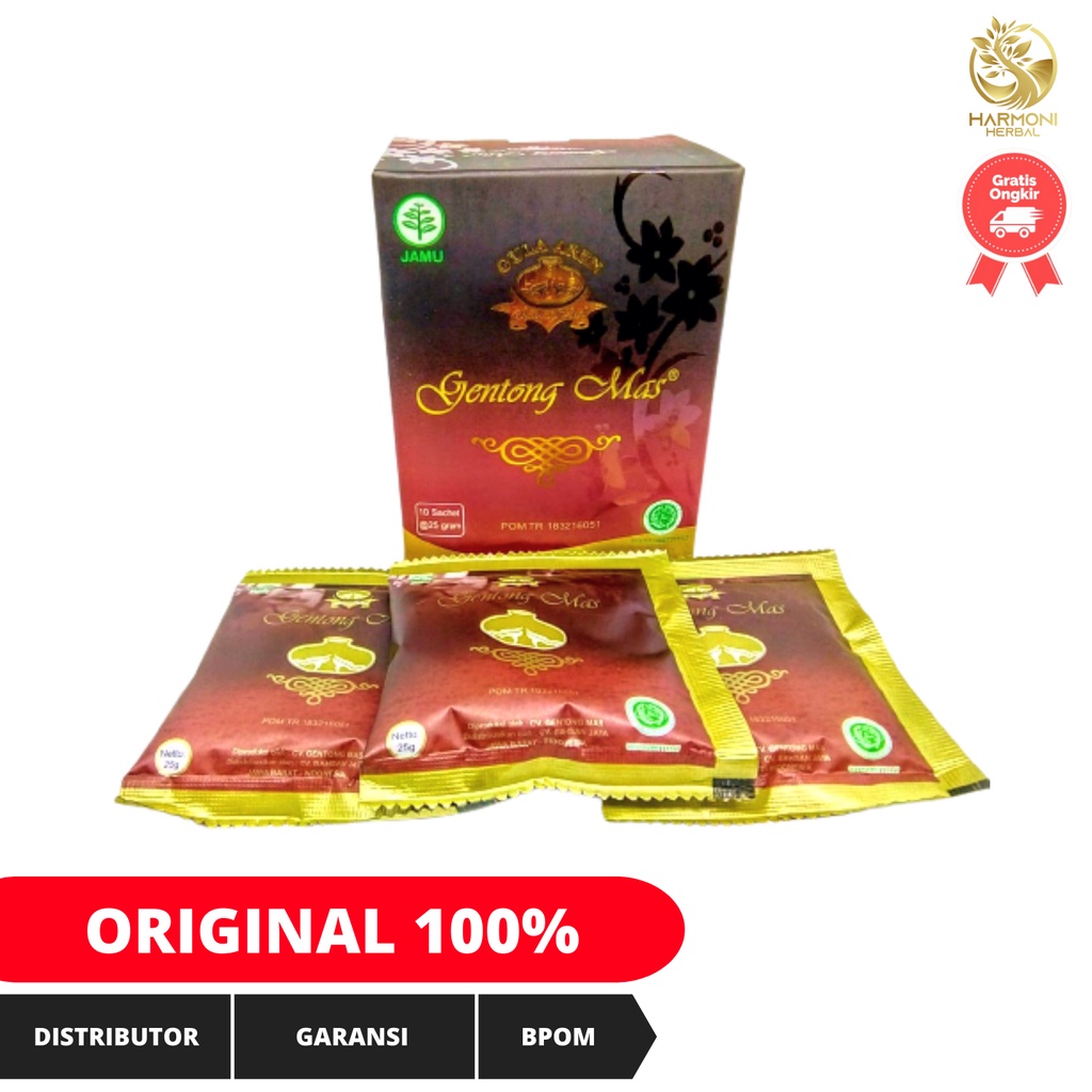 Minuman Herbal GentongMas Kesehatan Jantung Gentong Mas