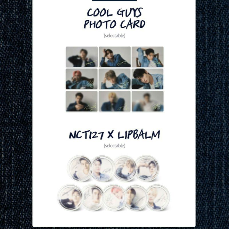 nature republic lipbalm x nct 127