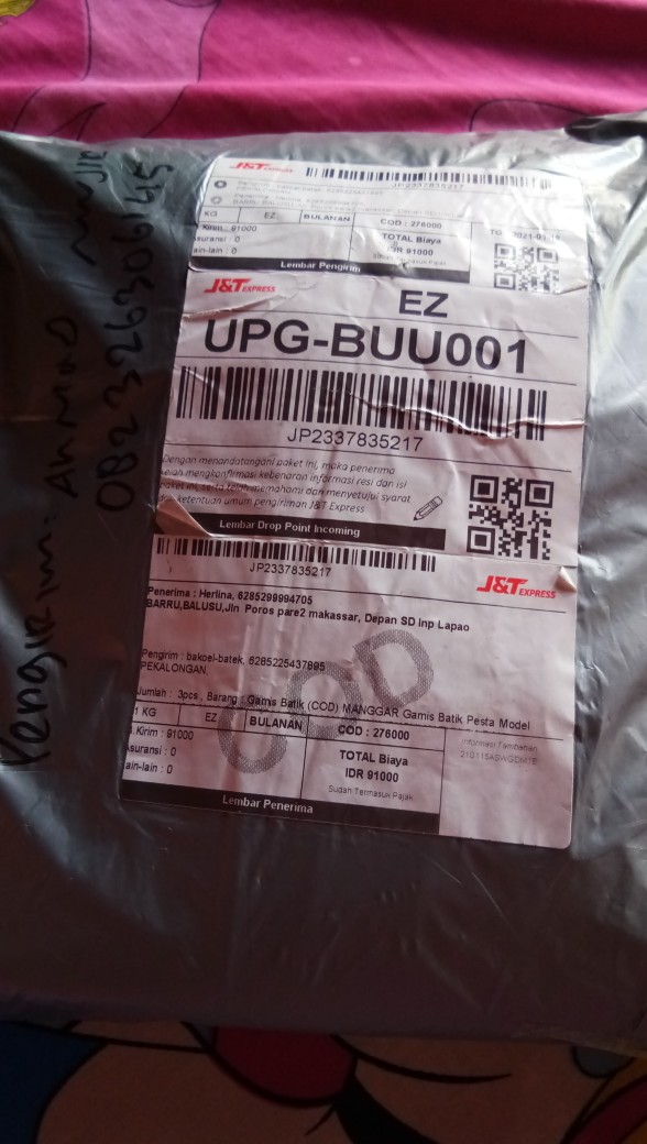 Gamis Batik (cod) Manggar Gamis Batik Pesta Model Terbaru