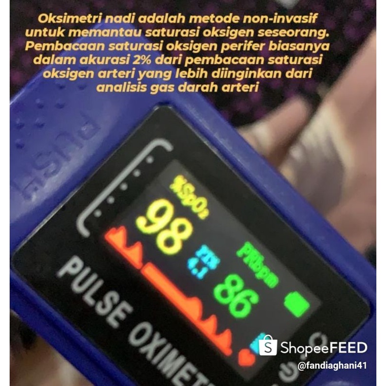 oximetri fingertip pulse