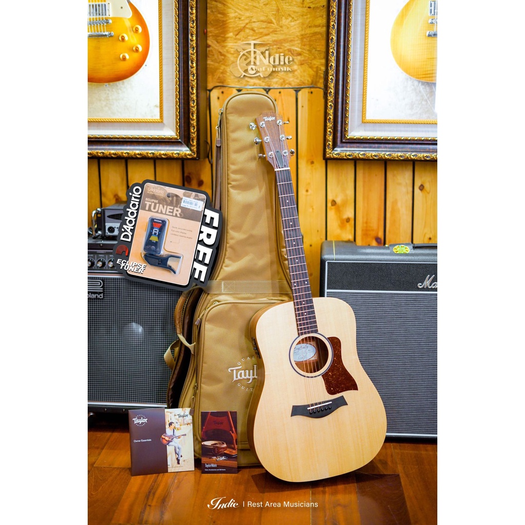 Gitar Akustik Taylor BBT-E Big Baby Walnut