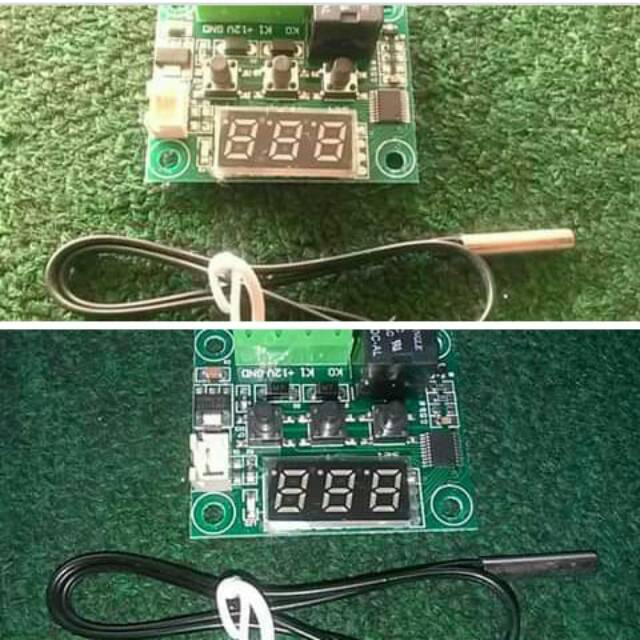Termostat DC 12v seri w1209 multi fungsi