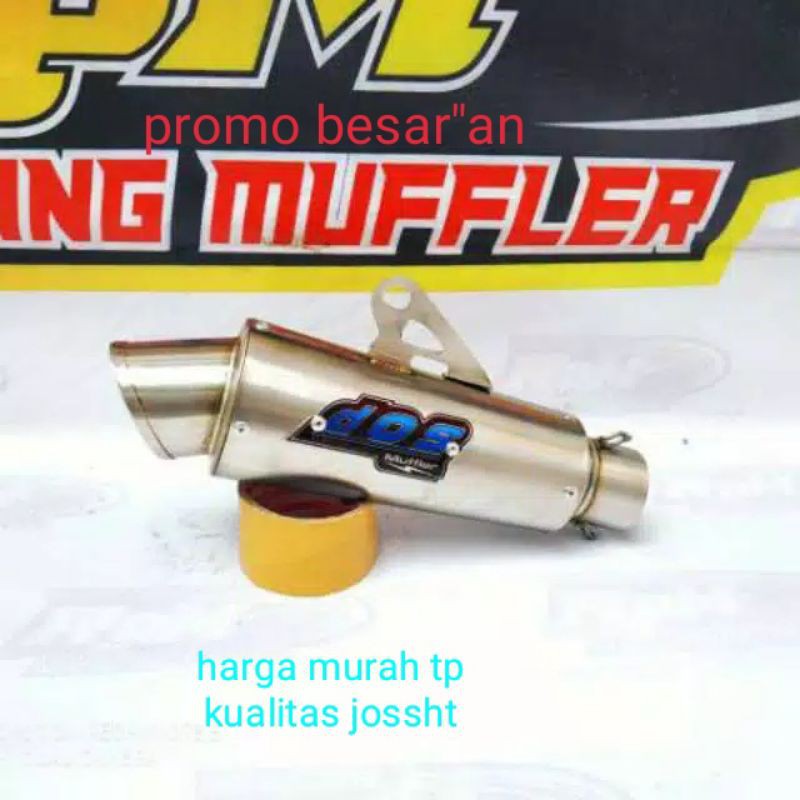 silincer gembung knlpot DOS