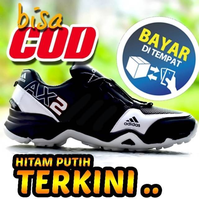 CUCI GUDANG SEPATU ADIDAS AX2 KW VIETNAM SEPATU PRIA KERJA 