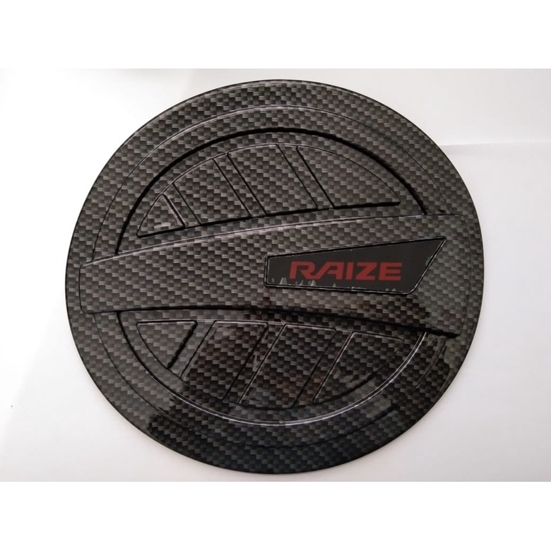 Tank Cover Tutup Bensin Toyota All New Raize Carbon